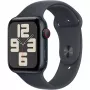 Apple Watch SE GPS + Cellular 44 mm koperta Midnight Aluminium z paskiem sportowym Midnight - M/L (MXGM3QF/A)