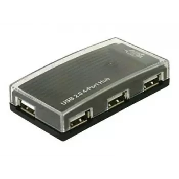 Hub USB DeLOCK 4-portowy zewnętrzny USB 2.0 480 Mbit/s
