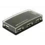 Hub USB DeLOCK 4-portowy zewnętrzny USB 2.0 480 Mbit/s