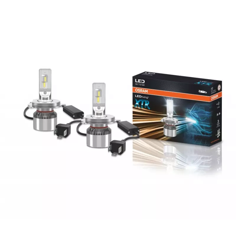 Żarówki LED do reflektorów Ledvance LEDriving XTR H4 64193DWXTR, zestaw 2 sztuk