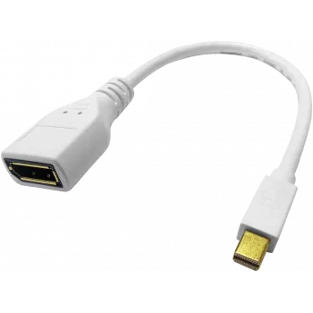 ROLINE - Adapter DisplayPort - Mini DisplayPort (M) na DisplayPort (W) - Czarny (12.03.3163)