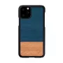 Etui na smartfona man and wood do iPhone 11 Pro — denim Czarny