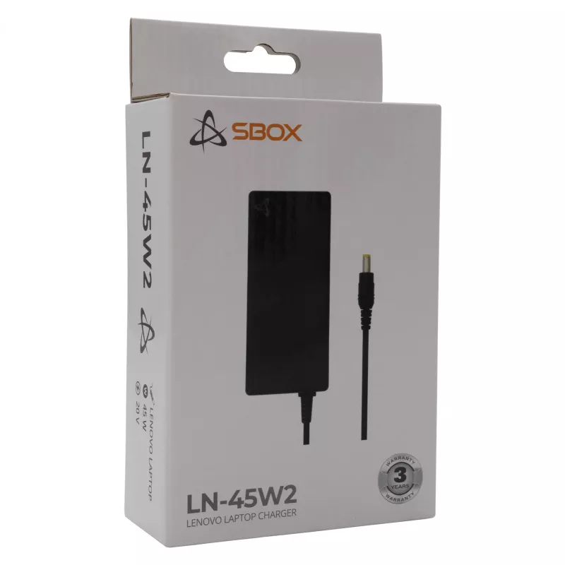 Adapter Sbox LN-45W2 do notebooków Lenovo (okrągły)