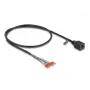 Kabel sieciowy DeLOCK 88005 RJ45 kat. 5e 0,5 m czarny