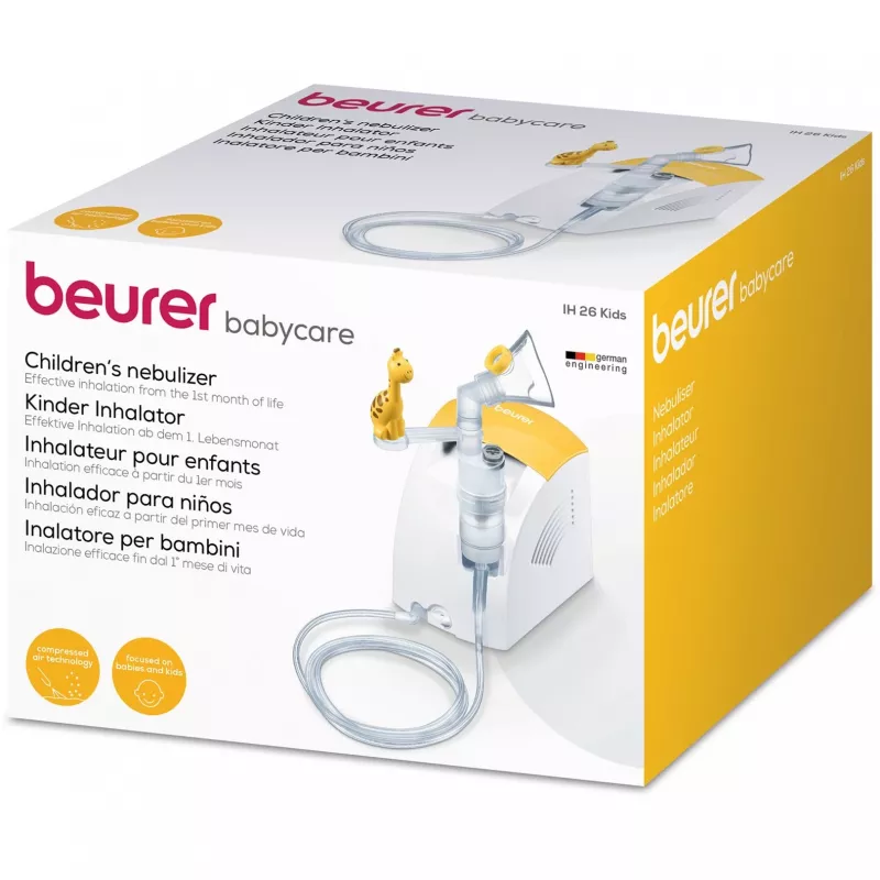 Nebulizator kompresorowy Beurer IH 26 Kids z maskami i ustnikiem