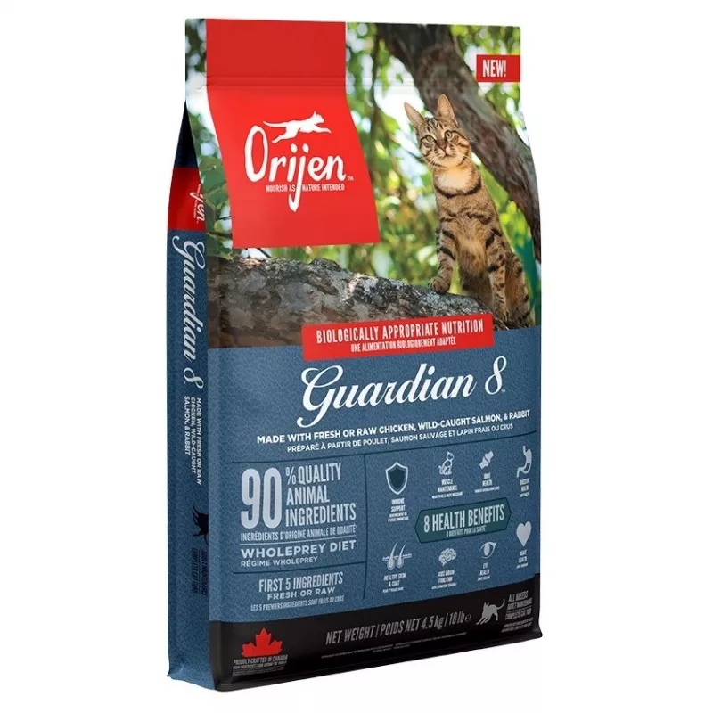 ORIJEN Guardian 8 - sucha karma dla kota - 4,5 kg