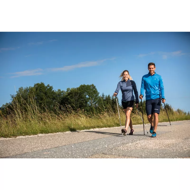 Bayamo Carbon Vario kijki trekkingowe (czarny/jasnobrązowy, 1 para, 105-125 cm)