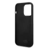 Karl Lagerfeld Soft Cover Silicone RSG Black for Apple iPhone 14 Pro KLHCP14LSRSGRCK