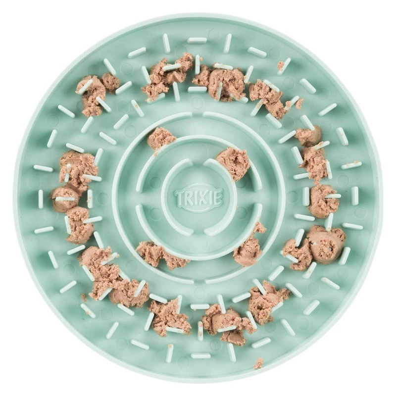 Licking Plate Trixie Junior 15 cm — miska do lizania dla psa, zielona, średnica 15 cm, junior, 200 g