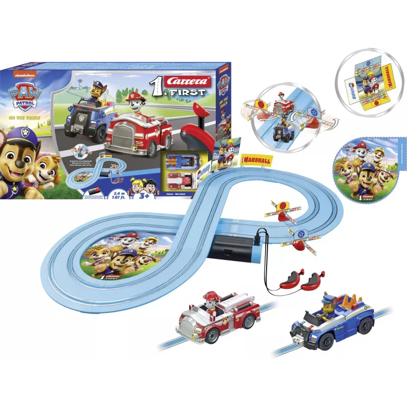 Toy Racetrack CARRERA FIRST Paw Patrol On the Track model 20063056 — zestaw toru wyścigowego dla dzieci