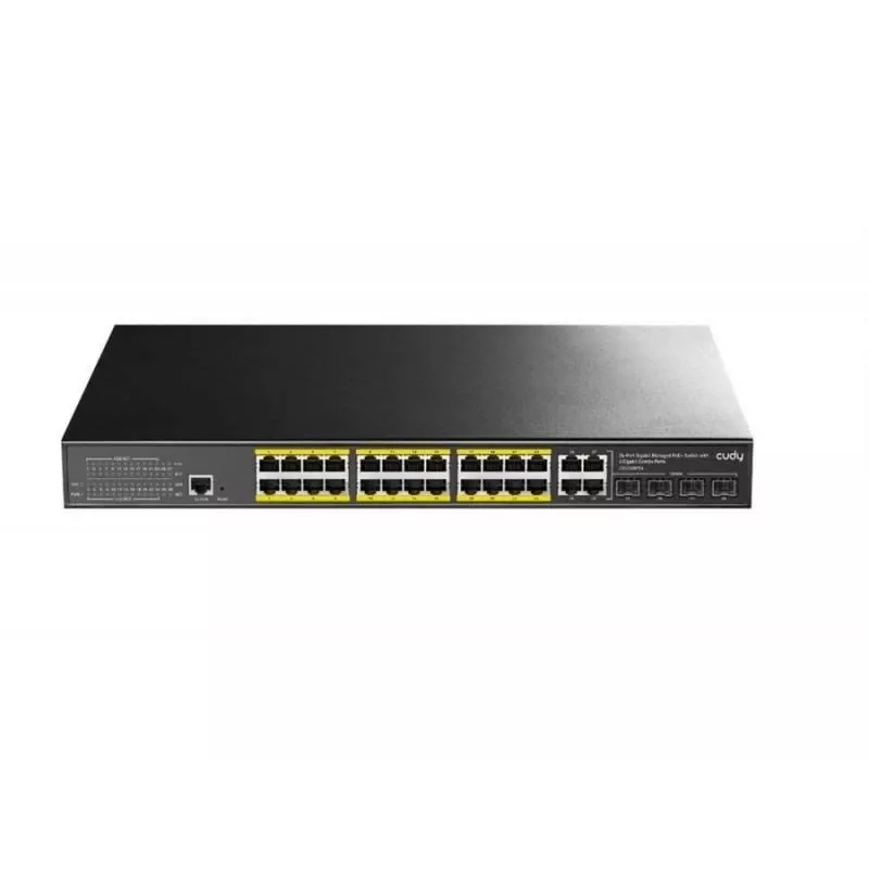 Przełącznik zarządzalny Cudy GS2028PS4 L2 Gigabit Ethernet 24 portów PoE
