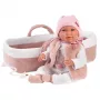 Lalka Llorens Mimi Rosa 42 cm — Llorens 74012, winyl i tekstylia, ruchome kończyny