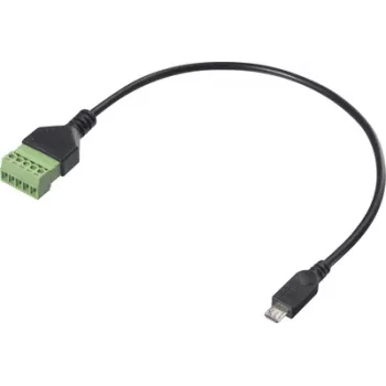 Kabel przejściowy Renkforce USB 2.0 [1x wtyk 2.0 Micro-B - 1x połączenie zaciskowe] RF-6443956 30 (RF-6443956)