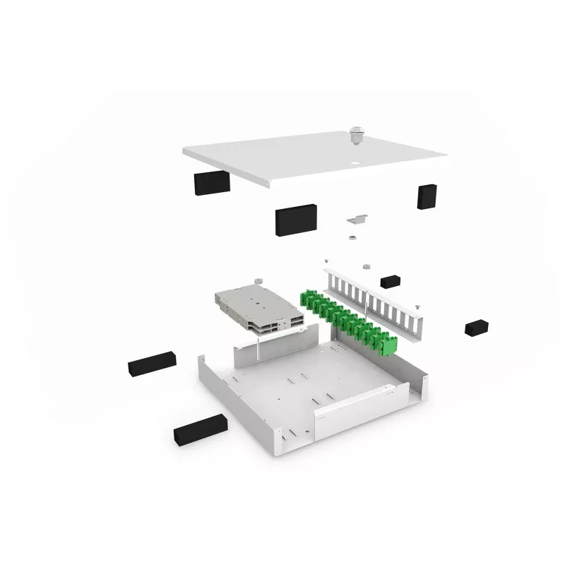Światłowodowa skrzynka naścienna Unibox Wall Mount Digitus DN-96800S-2