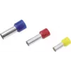 Tulejka Cimco 1 mm² 12 mm częściowo izolowana czerwona 18 2330 100 szt. (18 2330)