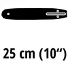 Zamienna prowadnica łańcuchowa 4501753, do pilarki akumulatorowej GE-LC 18/25-1 Li (25cm, 1,1mm)