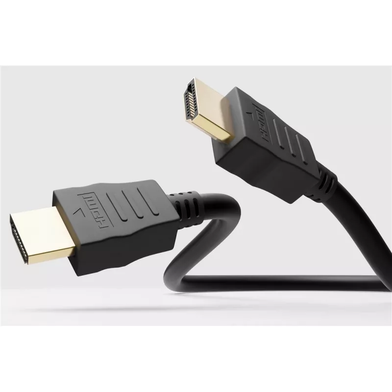 Goobay 60627 Przewód HDMI High Speed z Ethernetem, 4K/60Hz, Czarny | HDMI | 15 m