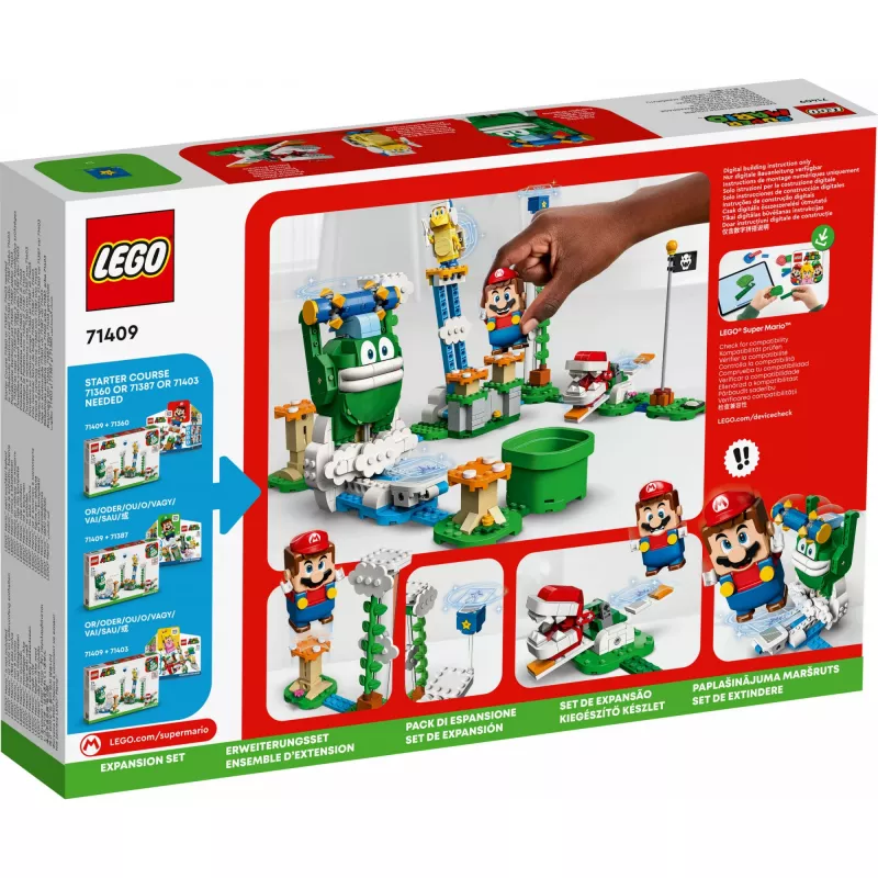 Klocki konstrukcyjne LEGO Super Mario 3 Figurki przeciwników 71409 — Boomerang Brother i Piranha Plant