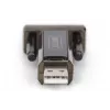 Konwerter USB 2.0 na szeregowy DIGITUS DSUB 9M z kablem USB 80cm, chipset FTDI (FT232RL)