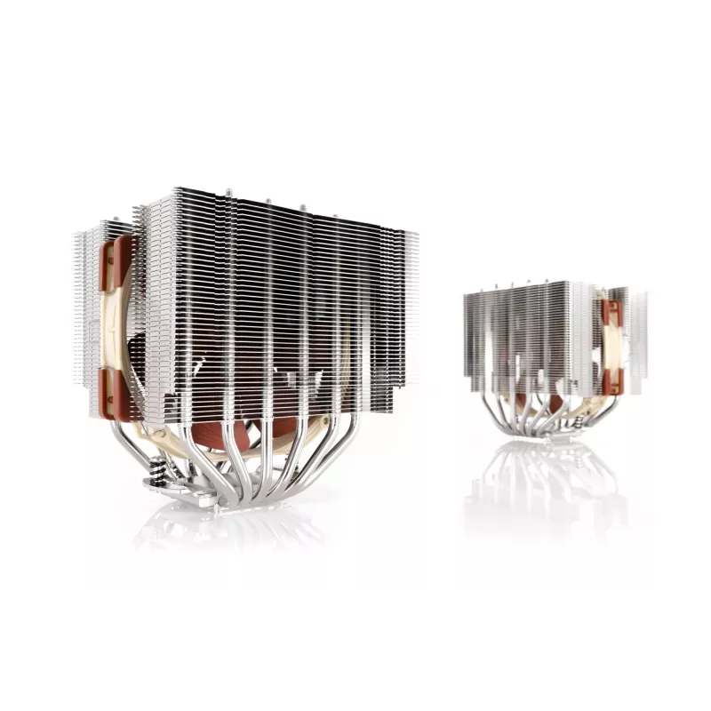 Noctua NH-D15S system chłodzenia komputera Chłodzenie procesora 14 cm Miedź, Metaliczny