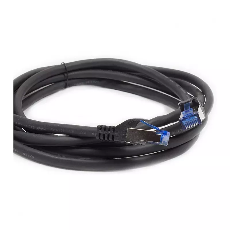 Good Connections Cat.6A kabel krosowy SmartFLEX HF czarny 1,5m