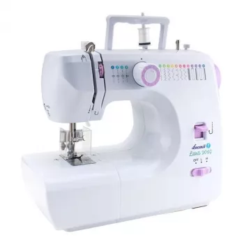 Mechaniczna maszyna do szycia Łucznik Lena 2019 — podstawowy model mechaniczny, 16 programów, 24 W, wolne ramię, dziurka 4-etapowa
