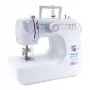 Mechaniczna maszyna do szycia Łucznik Lena 2019 — podstawowy model mechaniczny, 16 programów, 24 W, wolne ramię, dziurka 4-etapowa