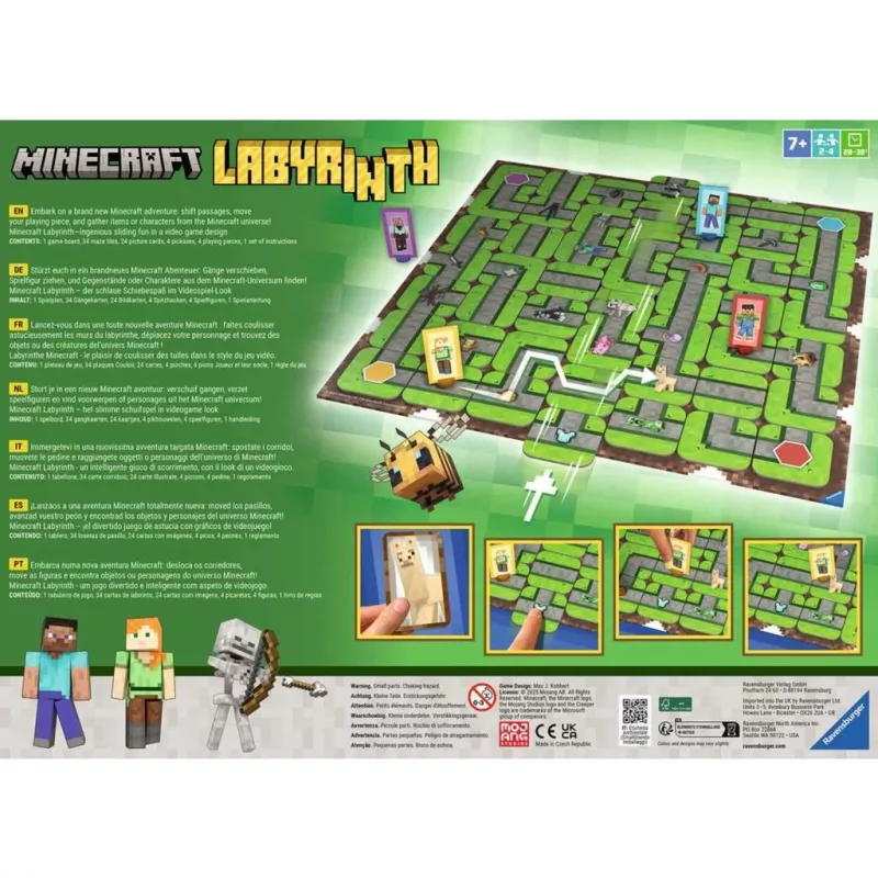 Minecraft Labyrinth, gra planszowa