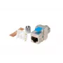 Moduł Keystone Lanberg KSF8-4000 Płaski Niebieski Srebrny RJ-45