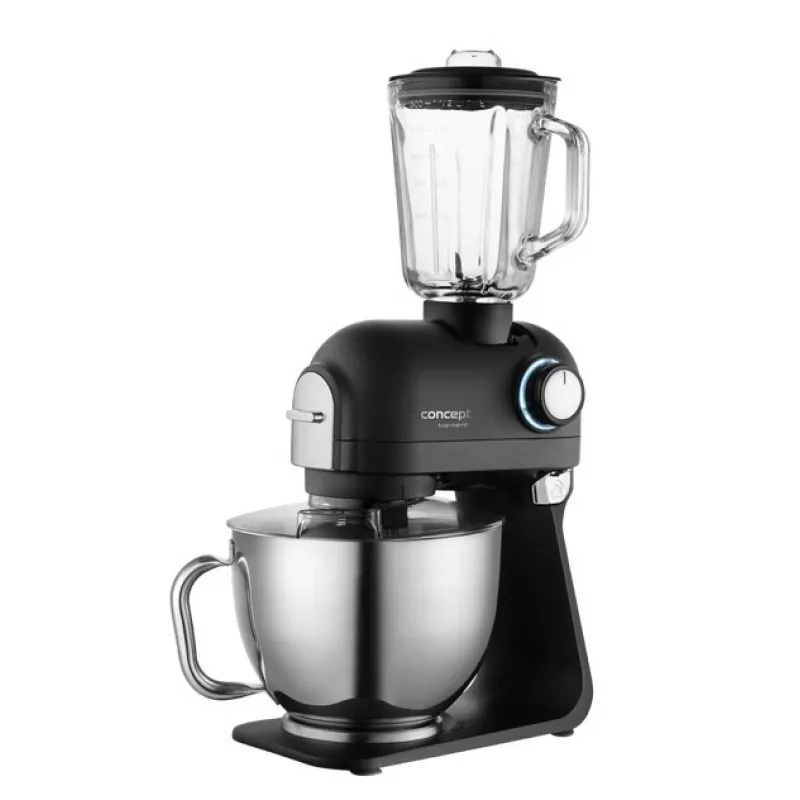 Mikser stojący Concept RM8000 – robot kuchenny 1200 W, czarny