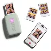 Natychmiastowa drukarka Fujifilm Instax Mini Link3 Sage zielony — 800×600 DPI, wydruki 6,2×4,6 cm, Bluetooth, 0,21 kg