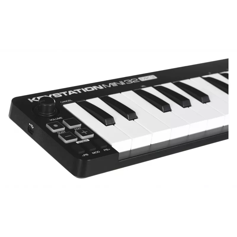 M-AUDIO Keystation Mini 32 MK3 Klawiatura MIDI 32 klawisze USB Czarny, Biały