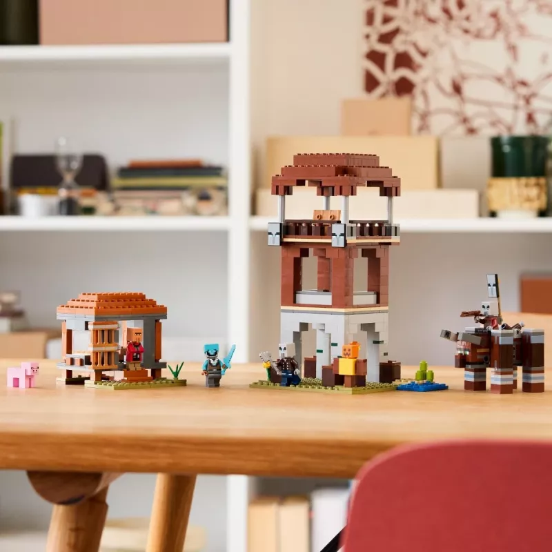 LEGO MINECRAFT 21278 Placówka złosadników i niszczyciel