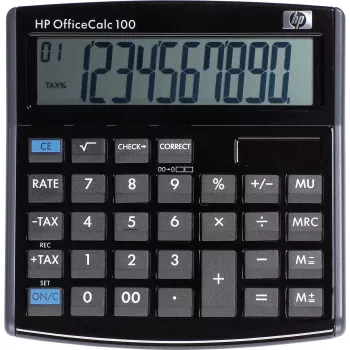 Kalkulator biurowy HP-OC 100 II/INT BX, czarny