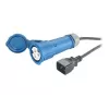 Kabel zasilający APC, C20 do IEC309 (16 A), 2,5 m, 2,5 m, 230 V, 16 A