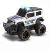 Odlewany ciśnieniowo model RC Suzuki Jimny Policja w skali 1:24 od Simba‑Dickie, zdalnie sterowany, 1:24