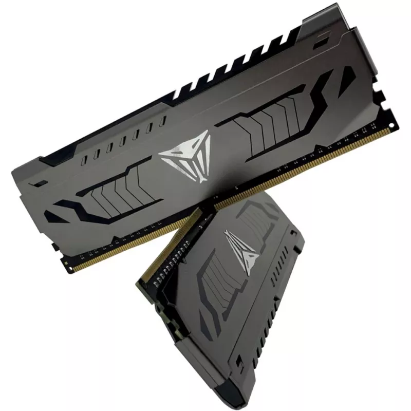 DIMM 16 GB DDR4-3600 (2x 8 GB) Dual-Kit, Arbeitsspeicher grau, PVS416G360C7K, Viper Steel, INTEL XMP