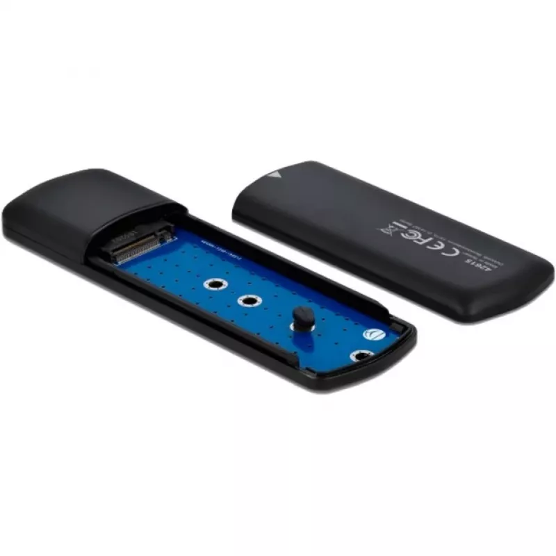 Obudowa SSD DeLOCK 42615 Czarna M.2