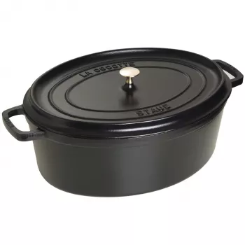 Brytfanna Staub 40509-509-0 12 L Żeliwo Czarny