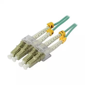 LWL-2-Fiber-Patchk. 15mtr.LC-LC - 50/125um - OM3 - AD=2mm - Synergy 21