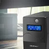 Qoltec Monolith zasilacz awaryjny (UPS) Online 1 kVA 600 W 2 gniazda SCHUKO