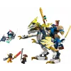 LEGO NINJAGO set 71843 Rogue’s Mech Dragon Rider — 584 szt., 4 minifigurki, wysokość modelu 190 mm