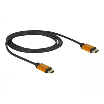 Kabel HDMI DeLOCK 85727 1m Typ A Męski-Męski Czarny-Złoty
