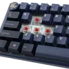 Klawiatura Ducky One 3 SF do gier USB QWERTY angielska niebieska