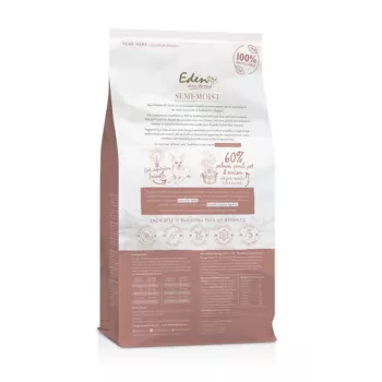 EDEN Semi-Moist Salmon & Quail - półwilgotna karma dla psów - 10kg