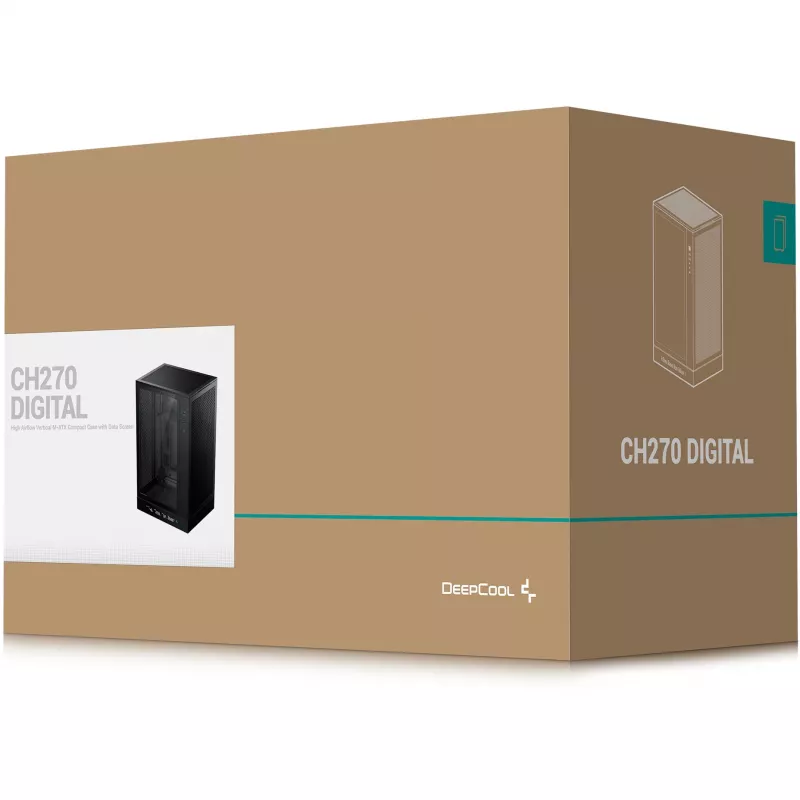 Obudowa DeepCool CH270 (R-CH270-BKNDM0-G-1)