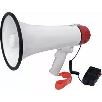 Megafon Omnitronic MP-15A 15W mocy, zasięg 1000 m, głośnik ręczny