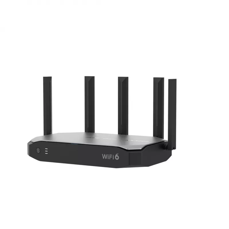 Ruijie Networks RG-EG105GW-X router bezprzewodowy Gigabit Ethernet Dwupasmowy (2,4 GHz / 5 GHz) Czarny, Szary