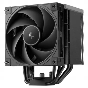 Chłodnica powietrzna DeepCool AK500 G2, wentylator 120 mm, maks. ciśnienie powietrza 3,33 mmH2O, 117×129×159 mm, czarna