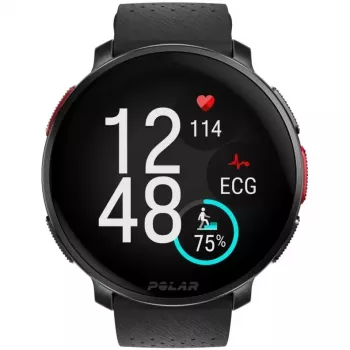 Polar Vantage V3 - Aluminium - Zegarek sportowy z paskiem - Silikon - Wyświetlacz 3,5 cm (1,39 cala) - 32 GB - Bluetooth - 57 g - Night Black (900108890)